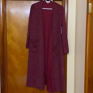 LuLaRoe Sarah Cardigan - Size M NWT